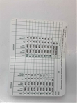 Greg Norman Signed Augusta National Golf Club Scorecard JSA ALOA