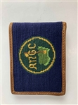 Smathers and Branson Augusta National Golf Club Needlepoint Bifold Wallet