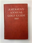 Group of Three (3) American Annual Golf Guides from 1927, 28 & 29