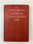 Group of Three (3) American Annual Golf Guides from 1927, 28 & 29
