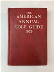 Group of Three (3) American Annual Golf Guides from 1927, 28 & 29