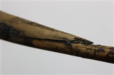 Antique Butchart-Ossett and Akley Scare Head Golf Club with Hickory Shaft