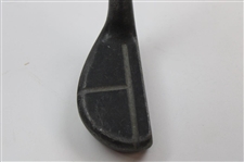 Standard Golf Co. The New Mills R.N.G. Model Aluminum Mallet Putter with Hickory Shaft
