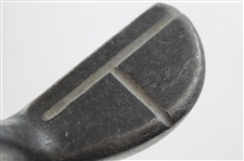 Standard Golf Co. The New Mills R.N.G. Model Aluminum Mallet Putter with Hickory Shaft