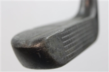 Standard Golf Co. The New Mills R.N.G. Model Aluminum Mallet Putter with Hickory Shaft