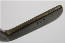 Antique Slazenger and Sons Centraject Brass Blade Putter