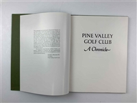 1982 'Pine Valley Golf Club: A Chronicle' Book by Shelly Warner