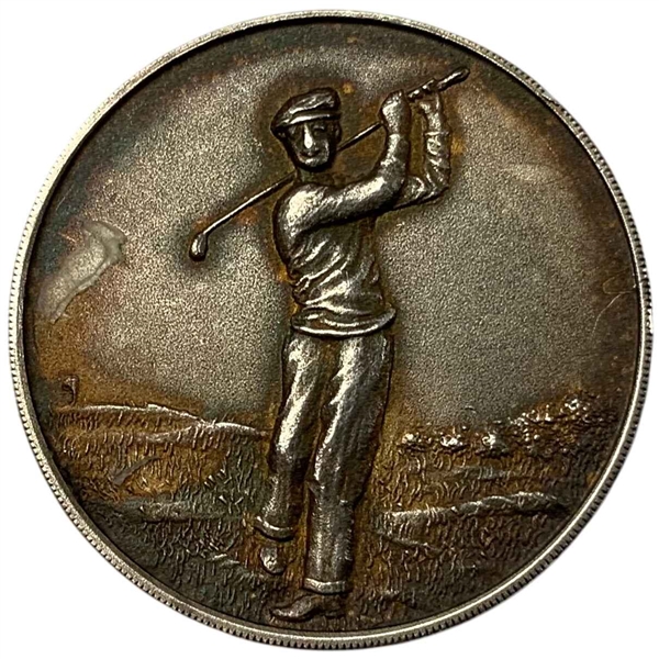 1959 Artisan Golfers Association Sterling Silver Annual Club Competition Medal