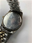 Two Vintage Two-Tone President Style Wristwatches Including Timex Bob Hope Chrysler Classic and Gruen Precision