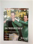 A Collection of Official Masters Tournament Souvenirs and Memorabilia