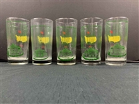 Twenty Five (25) Masters Tournament Commemorative Drinking Glasses