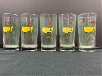 Twenty Five (25) Masters Tournament Commemorative Drinking Glasses