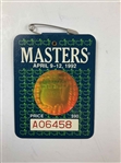 A Collection of 1992 Masters Tournament Memorabilia