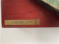 Fairway Replicas Augusta National 13th Hole Decorative Wooden Relief Model Box