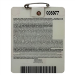 Jordan Spieth Signed 2015 Masters Tournament SERIES Badge #Q08077 JSA ALOA