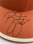 Rickie Fowler Signed Orange Puma 210 Fitted Golf Cap JSA ALOA