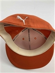 Rickie Fowler Signed Orange Puma 210 Fitted Golf Cap JSA ALOA