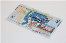 Jack Nicklaus Signed RBS 5 Pound Note JSA ALOA