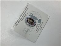2014 USGA Bob Jones Award Commemorative Lapel Pin and Invitation Honoring Payne Stewart