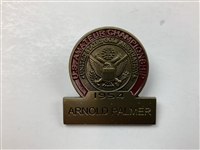 A Trio of Arnold Palmer USGA Commemorative Contestant Badge Lapel Pins