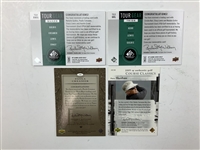 Eleven Upper Deck LPGA Golf Trading Cards Including Multi-Player Autographs and Memorabilia