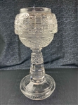 1994 AT&T Pebble Beach National Pro-Am Waterford Cut Crystal Trophy with Lid - Massive!