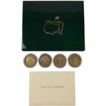 Arnold Palmer Ltd Ed Masters Coins Set in Original Emerald Box w/COA #591/750