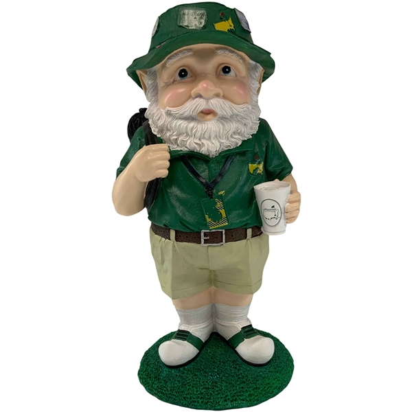 2019 Masters Tournament Ltd Ed Full Size Green & White Golfer Gnome