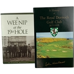 Mackenzie and Macleod. Two Golf History Volumes. 1997-2000 Signed by Authors