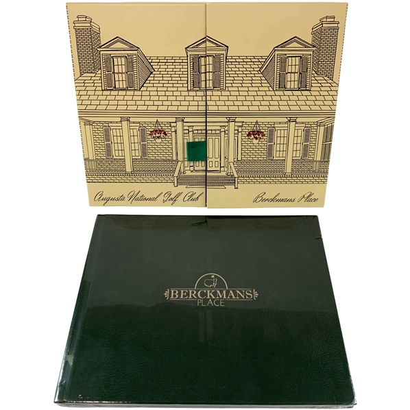 Augusta National Golf Club Berckmans Place Commemorative Book in Presentation Box