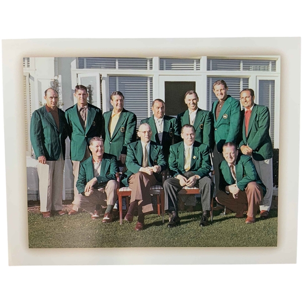 Commemorative Color Menu with a 1952 Bobby Jones Scene 
