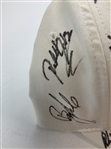 Mickelson, Norman & Others Signed Masters White Hat JSA ALOA