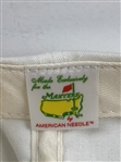 Mickelson, Norman & Others Signed Masters White Hat JSA ALOA