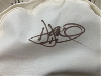 Duval, Cink, Leonard, Calc & More Signed Augusta National White Bucket Hat JSA ALOA