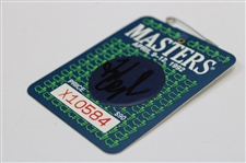 Fred Couples Signed 1992 Masters Tournament SERIES Badge #X10584 JSA ALOA