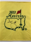 Adam Scott Signed 2013 Masters Tournament Embroidered Flag JSA #CH92860