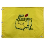 Adam Scott Signed 2013 Masters Tournament Embroidered Flag JSA #CH92860