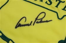 Arnold Palmer Signed 2007 Masters Embroidered Flag PSA/DNA #G27123