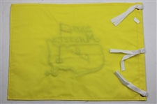 Arnold Palmer Signed 2007 Masters Embroidered Flag PSA/DNA #G27123