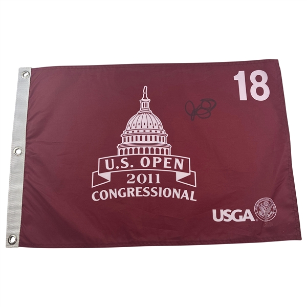 Rory McIlroy Signed 2011 US Open at Congressional Red Flag JSA ALOA