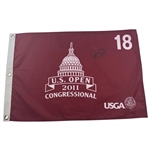 Rory McIlroy Signed 2011 US Open at Congressional Red Flag JSA ALOA