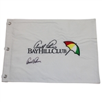 Arnold Palmer Signed Bay Hill Club Embroidered Flag JSA ALOA