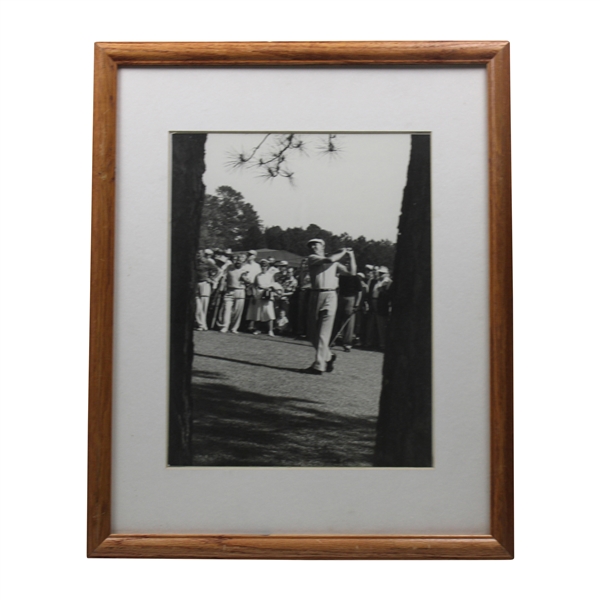 Ben Hogan Black and White Photo - Framed