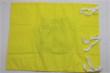 Hideki Matsuyama & Caddy Signed 2021 Masters Embroidered Flag JSA ALOA