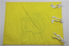 Danny Willett Signed 2016 Masters Tournament Embroidered Flag JSA #P59498