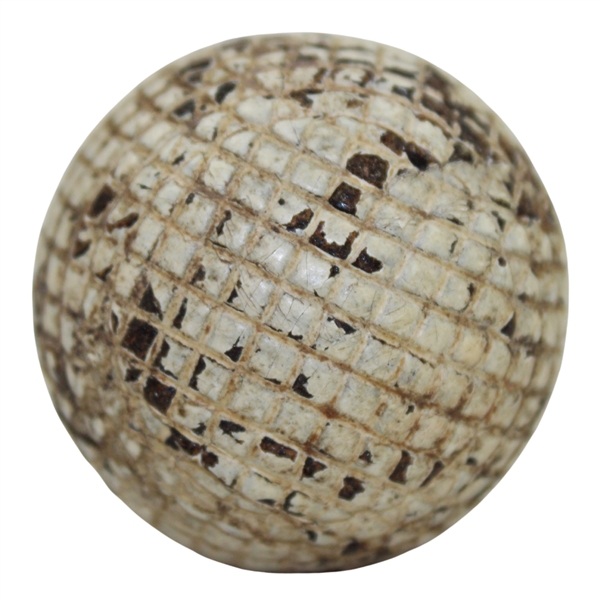 Vintage Machine Cut Gutta-Percha Golf Ball