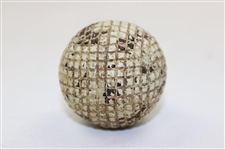 Vintage Machine Cut Gutta-Percha Golf Ball