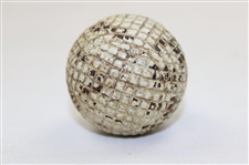 Vintage Machine Cut Gutta-Percha Golf Ball
