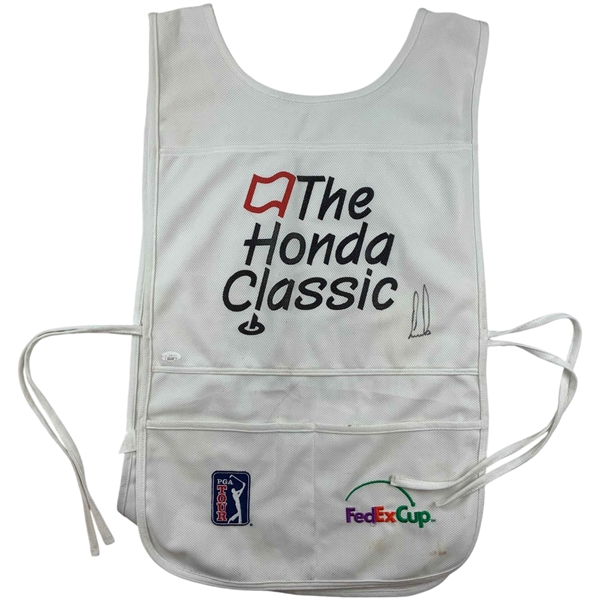 Ernie Els Signed Honda Classic Caddy Bib JSA #CD21335