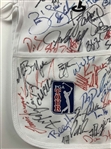 Multi Signed the Honda Classic Caddy Bib JSA ALOA